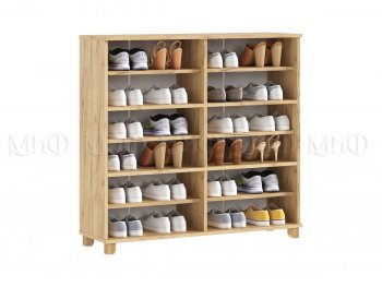 Обувница Ирис крафт/графит (Миф) в Верхней Салде - verhnyaya-salda.mebel-e96.ru