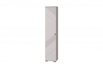 КАШЕМИР-прихожая Шкаф с 1дв. для платья и белья (выдв.штанг) (МЛК) в Верхней Салде - verhnyaya-salda.mebel-e96.ru