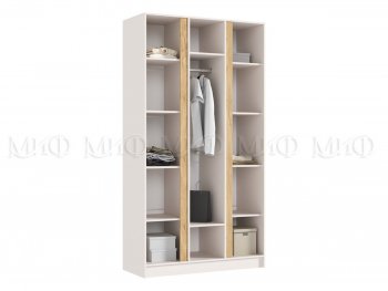Шкаф 1200 мм 3-х ств. Келвин кашемир (Миф) в Верхней Салде - verhnyaya-salda.mebel-e96.ru