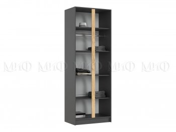 Шкаф 800 мм 2-х ств. Келвин графит  (Миф) в Верхней Салде - verhnyaya-salda.mebel-e96.ru