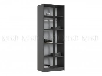 Шкаф 800 мм 2-х ств. Келвин графит  (Миф) в Верхней Салде - verhnyaya-salda.mebel-e96.ru