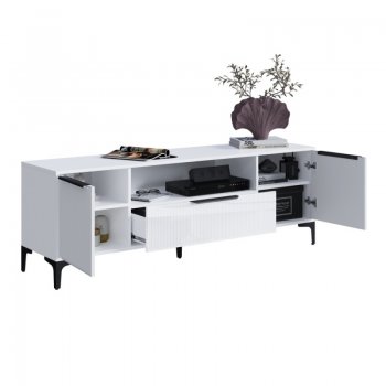 Тумба ТВ на 1650 Кимберли белый (Handis) в Верхней Салде - verhnyaya-salda.mebel-e96.ru