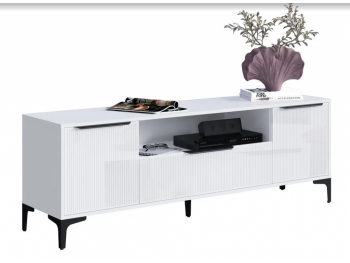 Тумба ТВ на 1650 Кимберли белый (Handis) в Верхней Салде - verhnyaya-salda.mebel-e96.ru