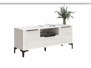 Тумба ТВ на 1350 Кимберли белый (Handis) в Верхней Салде - verhnyaya-salda.mebel-e96.ru