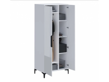 Шкаф 800 мм 2-створчатый Кимберли белый (Handis) в Верхней Салде - verhnyaya-salda.mebel-e96.ru