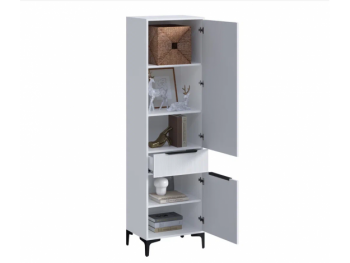 Пенал 550 мм Кимберли белый (Handis) в Верхней Салде - verhnyaya-salda.mebel-e96.ru