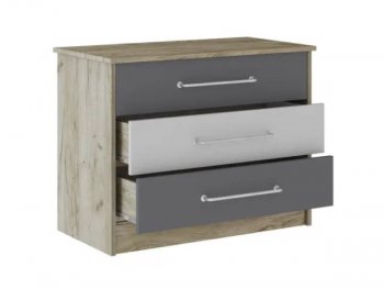 Комод Колибри Лофт серый (Текс) в Верхней Салде - verhnyaya-salda.mebel-e96.ru