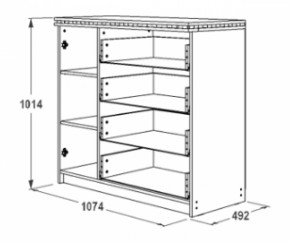 Комод-2 Ольга-13 в Верхней Салде - verhnyaya-salda.mebel-e96.ru