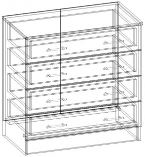 Комод К800 серия София в Верхней Салде - verhnyaya-salda.mebel-e96.ru