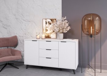 Комод 3.6 Белый (Росток) в Верхней Салде - verhnyaya-salda.mebel-e96.ru