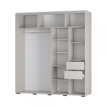 Шкаф-купе Крафт-6 кашемир 2000 мм (БТС) в Верхней Салде - verhnyaya-salda.mebel-e96.ru
