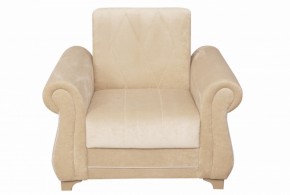 Кресло для отдыха Порто (микровельвет какао / микровельвет крем) в Верхней Салде - verhnyaya-salda.mebel-e96.ru