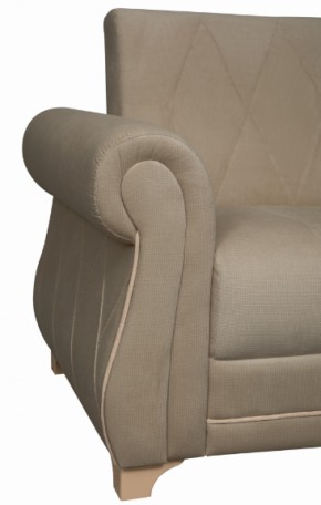 Кресло для отдыха Порто (велюр текстура латте / микровельвет крем) в Верхней Салде - verhnyaya-salda.mebel-e96.ru