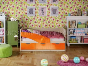 Кровать Бабочки (Оранжевый металлик) 1800 в Верхней Салде - verhnyaya-salda.mebel-e96.ru