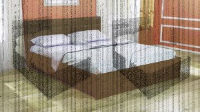 Кровать интерьерная Лита с латами 1400*2000 в Верхней Салде - verhnyaya-salda.mebel-e96.ru