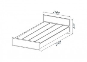 Кровать Классика 1400 в Верхней Салде - verhnyaya-salda.mebel-e96.ru