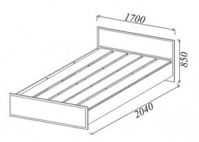 Кровать Классика 1600 в Верхней Салде - verhnyaya-salda.mebel-e96.ru