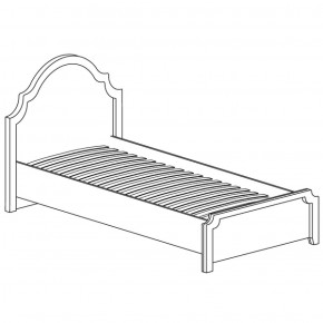 Кровать одинарная Прованс 414 (Яна) в Верхней Салде - verhnyaya-salda.mebel-e96.ru