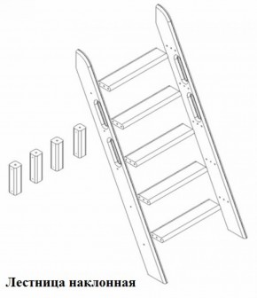 Кровать Сонечка 2-х ярусная (модульная) в Верхней Салде - verhnyaya-salda.mebel-e96.ru