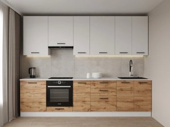 Кухонный гарнитур высокий Лада 3000 мм (Санвут) в Верхней Салде - verhnyaya-salda.mebel-e96.ru