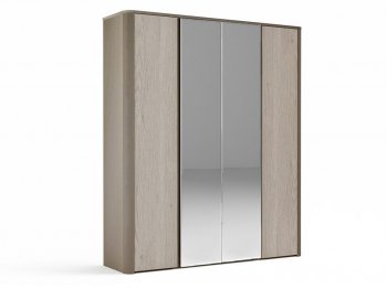Шкаф 1950 мм 4-х дверный Лацио  (СБК) в Верхней Салде - verhnyaya-salda.mebel-e96.ru
