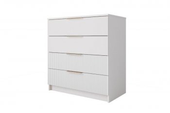 Комод Лавис КМД 800.1 белый софт (ДСВ) в Верхней Салде - verhnyaya-salda.mebel-e96.ru