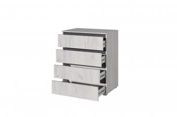 Комод Лиана графит (Зарон) в Верхней Салде - verhnyaya-salda.mebel-e96.ru