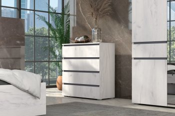 Комод Лиана графит (Зарон) в Верхней Салде - verhnyaya-salda.mebel-e96.ru
