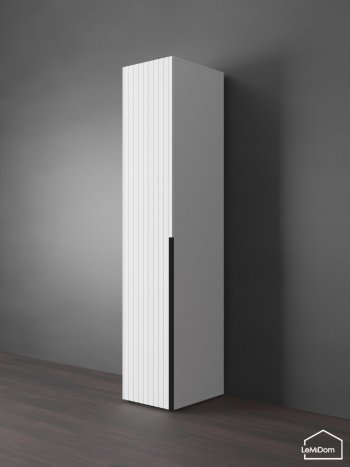 Шкаф Linnea MHR-1 2050х400х510 (Белый-М 11.1.2) в Верхней Салде - verhnyaya-salda.mebel-e96.ru