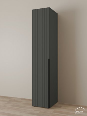 Шкаф Linnea MHR-1 2050х400х510 (Графит-М 11.1.25) в Верхней Салде - verhnyaya-salda.mebel-e96.ru