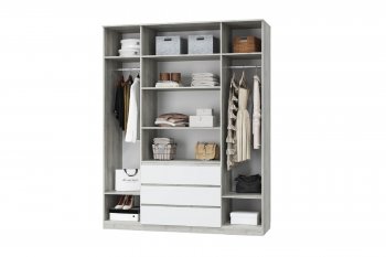 Шкаф 3160 мм для одежды Лори (МЛК) в Верхней Салде - verhnyaya-salda.mebel-e96.ru