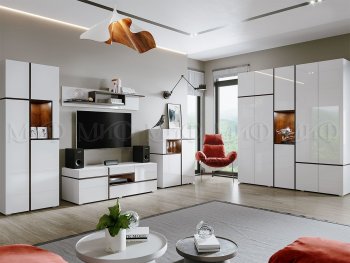 Стенка Мадера модульная (Миф) в Верхней Салде - verhnyaya-salda.mebel-e96.ru