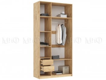 Шкаф 1200 мм Марвэл крафт/графит (Миф) в Верхней Салде - verhnyaya-salda.mebel-e96.ru