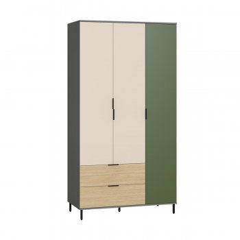 Шкаф 1200 мм Марвэл 16.317.03 зеленый (Моби) в Верхней Салде - verhnyaya-salda.mebel-e96.ru