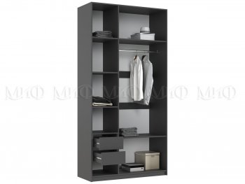 Шкаф 1200 мм Марвэл графит (Миф) в Верхней Салде - verhnyaya-salda.mebel-e96.ru