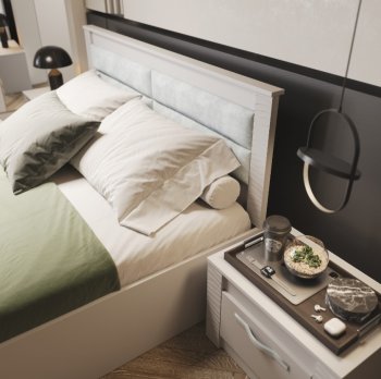 Спальный гарнитур Монако Кашемир (модульный) (БТС) в Верхней Салде - verhnyaya-salda.mebel-e96.ru