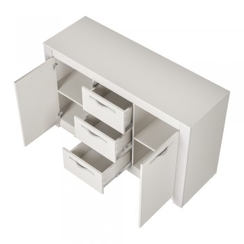 Комод Монако КМ-14 кашемир (БТС) в Верхней Салде - verhnyaya-salda.mebel-e96.ru