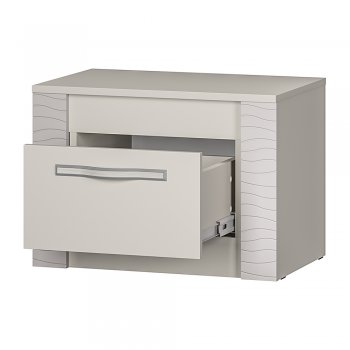 Прикроватная тумба Монако ТБ-26 кашемир (БТС) в Верхней Салде - verhnyaya-salda.mebel-e96.ru