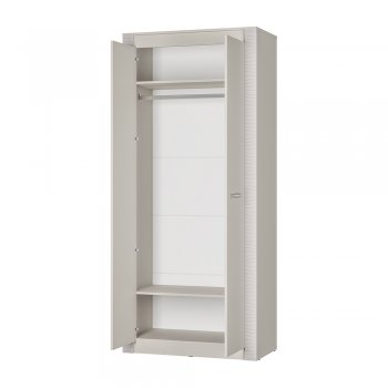 Шкаф для белья 960 мм Монако ШК-37 кашемир (БТС) в Верхней Салде - verhnyaya-salda.mebel-e96.ru