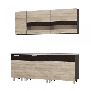Кухонный гарнитур Монтана 2000 мм (БТС) в Верхней Салде - verhnyaya-salda.mebel-e96.ru