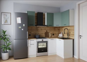 Кухонный гарнитур угловой Муссон 2000*1200 мм (Sanvut) в Верхней Салде - verhnyaya-salda.mebel-e96.ru