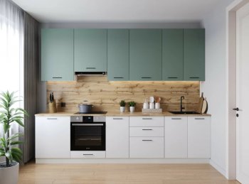 Кухонный гарнитур высокий Муссон 3000 мм (Санвут) в Верхней Салде - verhnyaya-salda.mebel-e96.ru