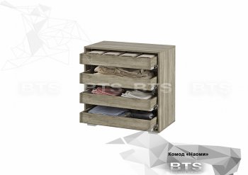 Комод КМ-09 Наоми (БТС) в Верхней Салде - verhnyaya-salda.mebel-e96.ru