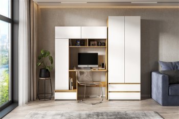 Стол компьютерный Некст-1 + Шкаф (СВ) в Верхней Салде - verhnyaya-salda.mebel-e96.ru