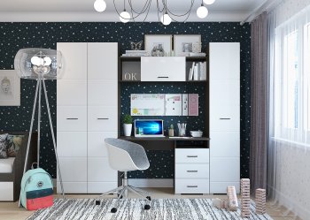 Набор детской мебели Ненси модульный (Гор) в Верхней Салде - verhnyaya-salda.mebel-e96.ru