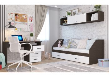 Набор детской мебели Ненси модульный (Гор) в Верхней Салде - verhnyaya-salda.mebel-e96.ru