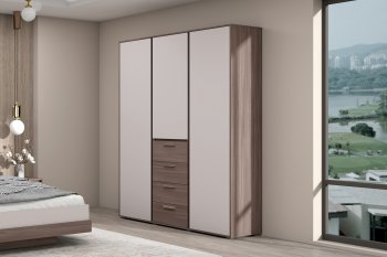 Спальный гарнитур Ника, модульный (Зарон) в Верхней Салде - verhnyaya-salda.mebel-e96.ru