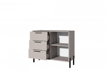 Комод со створкой Норден (Зарон) в Верхней Салде - verhnyaya-salda.mebel-e96.ru