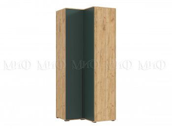 Шкаф угловой Норд крафт/изумруд (Миф) в Верхней Салде - verhnyaya-salda.mebel-e96.ru