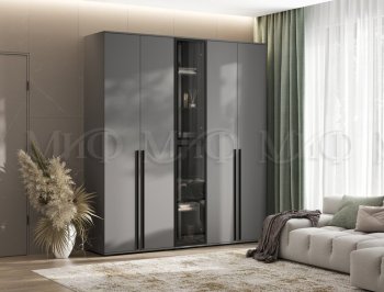 Шкаф Норд+ пенал со стеклом (Миф) в Верхней Салде - verhnyaya-salda.mebel-e96.ru
